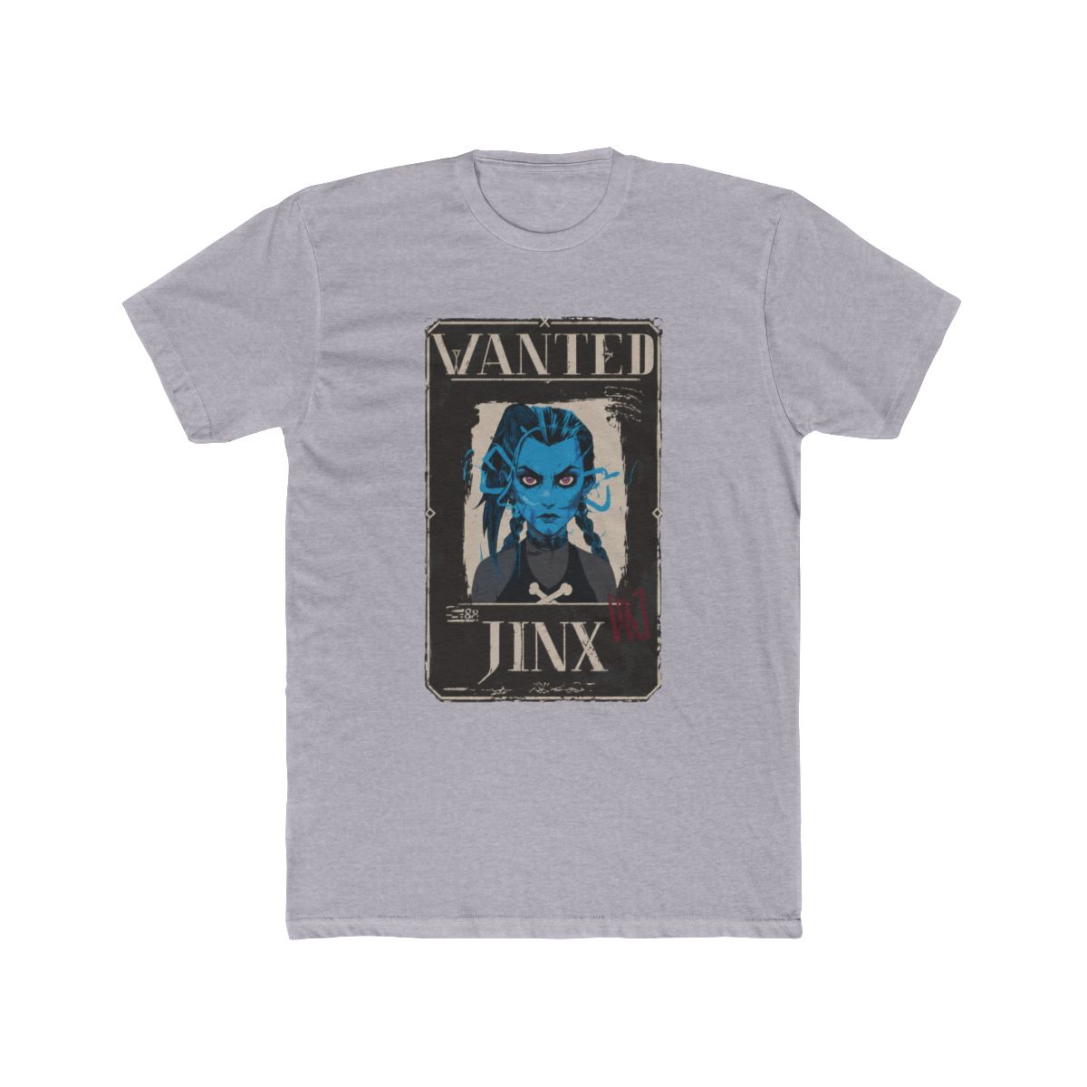 Arcane Jinx Wanted T Shirt - alternate angle 4, merchandise