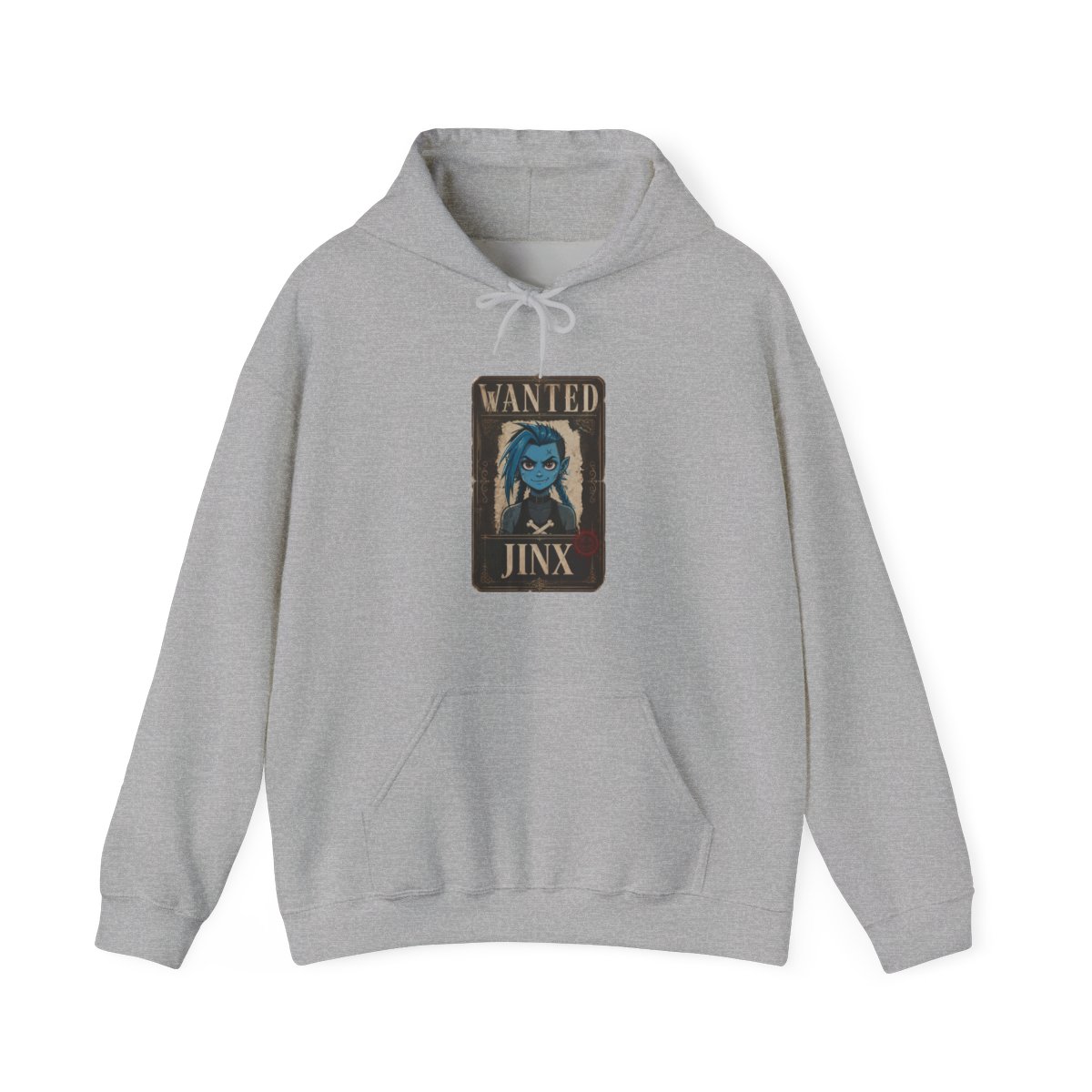 Arcane Jinx Wanted Mineral Wash Hoodie - Official Hoodies merchandise