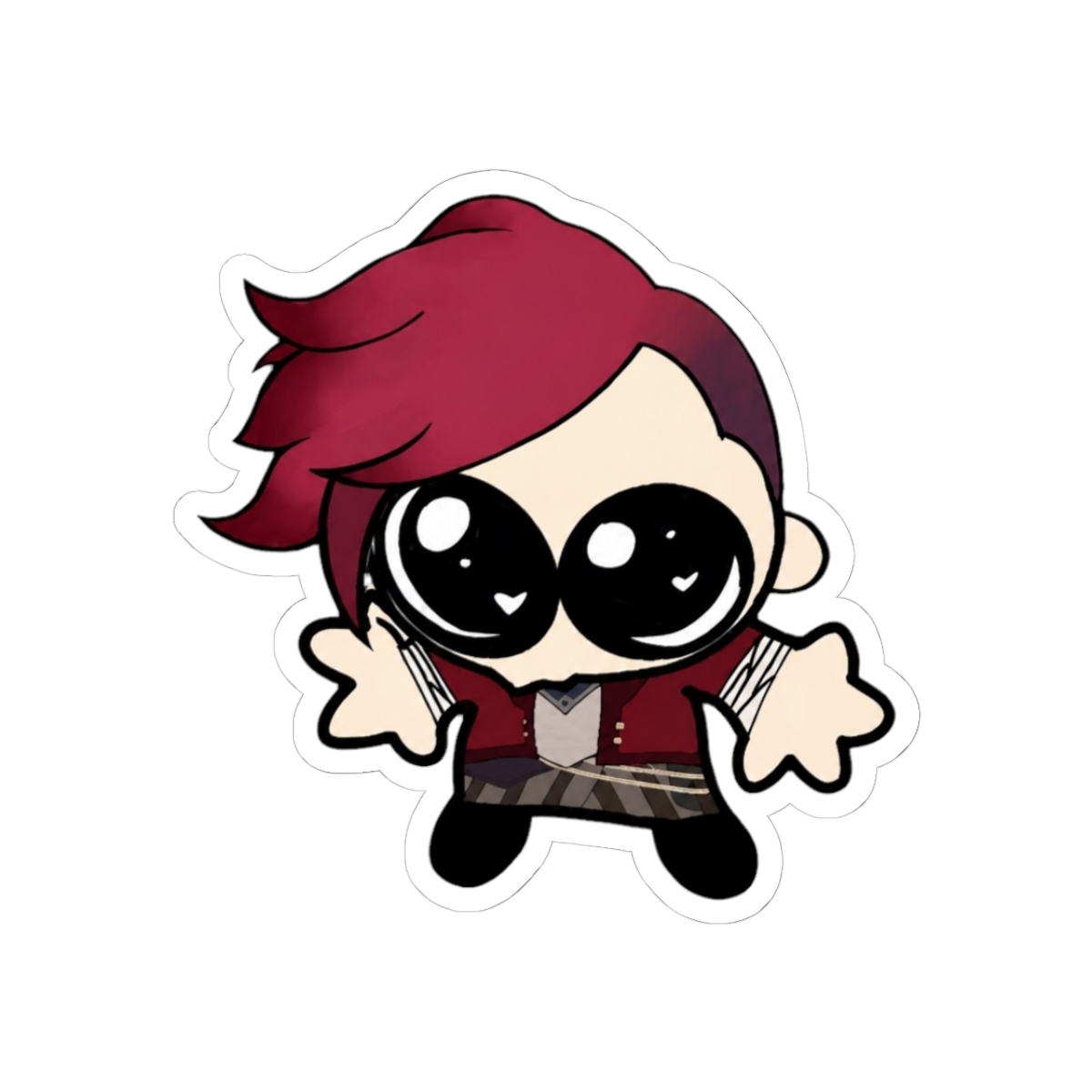 Cute Vi Arcane Sticker | Vinyl Decal for Fans